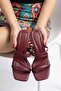 Women's Sandals Slippers 7cm Heeled Casual Sandals - 3