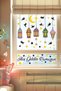 Welcome Ramadan Glass Wall Door Sticker Set with Colorful Lanterns Ramadan Ornament - 3