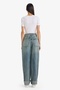 Women's Jean Pants G3362Ax/Nm28 Mid Blue - 3