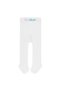 2-Piece Baby & Kids Cotton Pantyhose, Newborn Cotton Girls Boys School Socks, White Ecru Pink - 3