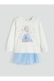 Timeless Clothing & Timeless Choices Elsa Printed Girls' T-Shirt and Tutu Skirt