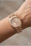 Rose Gold Women's Wristwatch |   36mm Rose Gold Steel Case and Steel Band, 5 Atm - 3