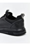 Lcw Steps Black Leather Look Men's Sports Shoes - 5