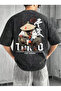 acid washed oversized T-shirt - washed oversized unisex T-shirt