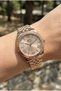 Rose Gold Women's Wristwatch |   36mm Rose Gold Steel Case and Steel Band, 5 Atm