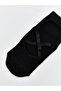 Alita City Lcw Dream Black Plain Women's Booties Socks with a Difference - 4