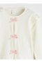 Lcw Baby Ecru Bowknot Baby Girl Blouse and Leggings Pants - 4