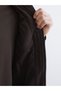 Özmarka New Season Standard Fit Velvet Men's Coat - 4