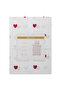 Gencc Quality Heart Printed Cotton Single Duvet Cover Set - 7