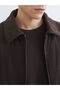 Özmarka New Season Standard Fit Velvet Men's Coat - 3