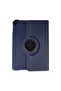 Ipad 9.7 (2018) case 360 tablet leather case - navy blue - 2
