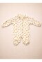 Artificial Plush Vest Baby Girl Jumpsuit Set - 3
