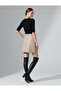 Mini Leather Skirt with Belt - 5