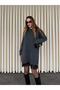 Anthracite Lace Short Knit Dress - 251008 - 2