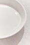 Solid White Porcelain Pit Plate - 3