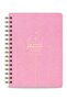 A5 Spiral Linen Hard Cover Timeless Planner Agenda |   Weekly and Monthly Planning – Candy Pink - 5