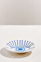Eye Porcelain Tea Plate Blue - 2