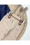 Baby Boy Suit with Bow Tie, Suspender Belt, and Snap Buttons at the Bottom - 4