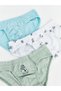 Rmz Gi̇yi̇m Farkiyla Boys' Printed Underwear 3-Piece Set - 2