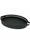 Metal Black Tray with Lace Motif (27X38 cm) - 7