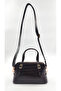 Women's Bitter Brown Minimal Baguette Shoulder Bag with Adjustable Strap, Faux Leather Stylish Handbag - 4