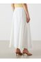 Flared Skirt with Elastic Waist - 4