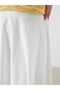 Flared Skirt with Elastic Waist - 3