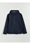 Navy Blue Standard Model Hooded Men's Waterproof Raincoat - 6