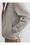 Orange zippered hooded regular fit men's jacket - 4