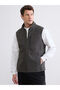 Standard Fit Stand Collar Men's Vest (S6)