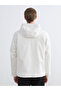 Beige Comfortable Fit Hooded Men's Raincoat - 6