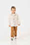 Natural 3-Piece (Jacket; T-Shirt; Pants) Holiday Boy's Set - 3