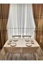 Tablecloth Plastic Ecru Dobby Stylish and Flowing Design – - 4