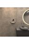 Stylish Black Decorative Adhesive Bathroom Soap Dish with Metal Container - 2