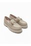 Women's High Non-Slip Sole Buckle Detail Oxford Loafers - 2