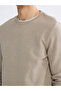 Mg Trenden Beige Crew Neck Men's Sweatshirt - 3