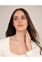 Double Stone 18kt Gold Plated Necklace - 3