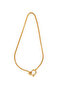 Mahi Round Chain Lock Necklace