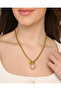 Mahi Round Chain Lock Necklace - 3
