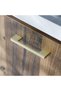 Hazel Cabinet Handle, Brushed Gold Zinc Alloy, DIY Hardware for Cabinets, Drawers & Furniture - 3