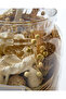 Beige Natural Dried Flower Arrangement In Glass Jar - 2