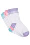 Basic Double Striped 3-Piece Socks for Girls 2-12 Years - Standard 10-11 Years - 4