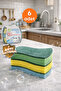 6 Pieces of Ultra Maxi Mega Size Dishwashing Sponge – Powerful Cleaning & Durable Texture