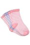 Striped 3-Piece Girls' Socks for Ages 2-12 - Standard for 10-11 Years Old - 6