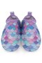 Fish Scale Printed Sole 32- Sea Shoes - Lilac - 4