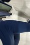 Ruffled Camisole Leggings - Navy Blue Navy Blue - 4