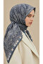 وشاح قطني بنمط عرقي 120*120 سم - 5