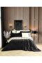 10 Piece Neslia Luxury Dowry Set |   100% Cotton |   Stylish & Elegant Design |   Soft Textured |   Anthracite