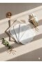 100% Cotton Baby Muslin Mouth Wipes - 8 Pcs - Ecru / Beige Mixed 100% Cotton - 3