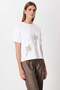 cu model Tricou cu guler rotund - 2